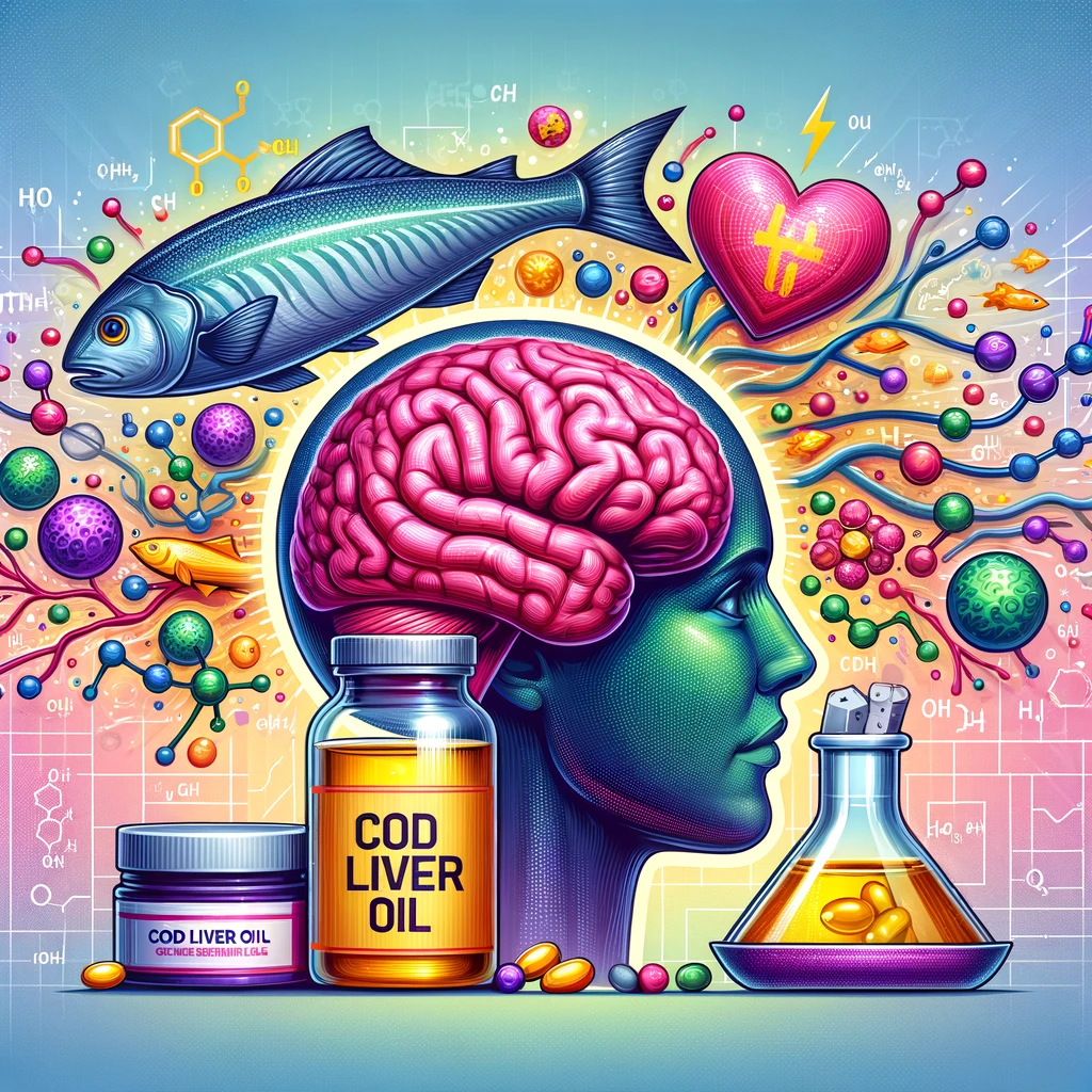 cod liver oil helps brain health and protects against aging