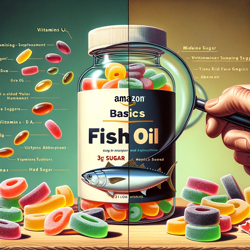 Amazon basics fish oil review